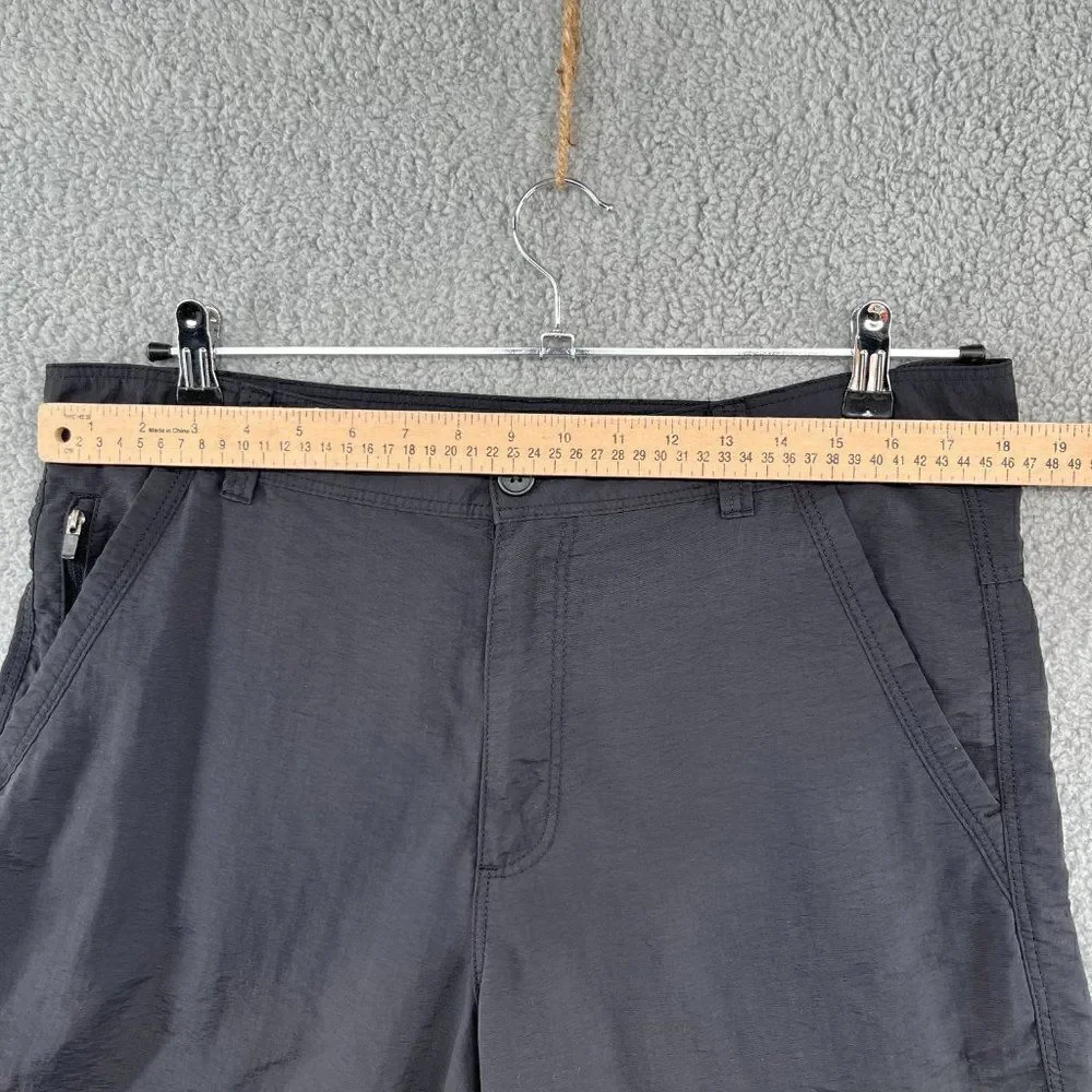 Outdoor Life Mens Shorts Black Nylon Lightweight size 35